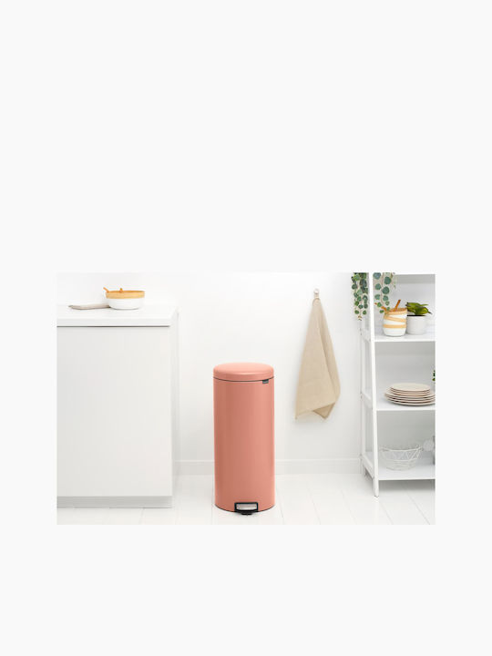 Brabantia Metallisch Badezimmer Mülleimer 30Es Kupfer