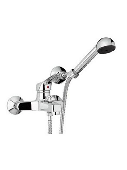 Paini Fortis Mischung Bade- / Duscharmatur Badewanne Komplettes Set Silber Paini Fortis Mischung Bade- / Duscharmatur Badewanne Komplettes Set Silber