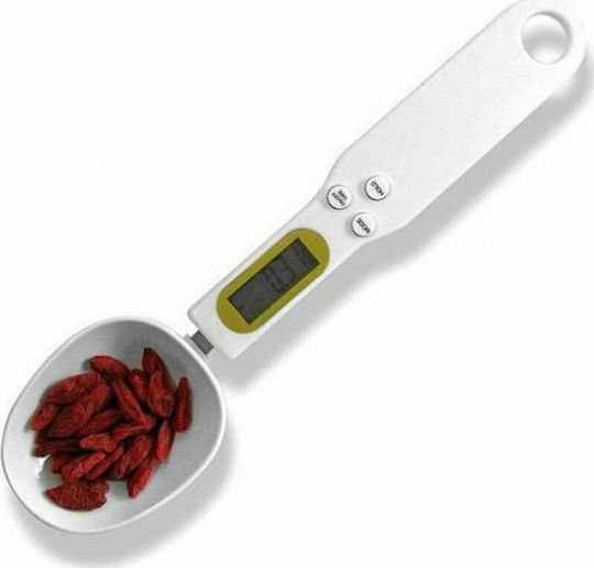 ACP Ψηφιακή Ζυγαριά Κουζίνας Κουτάλι έως 0.5kg Λευκή