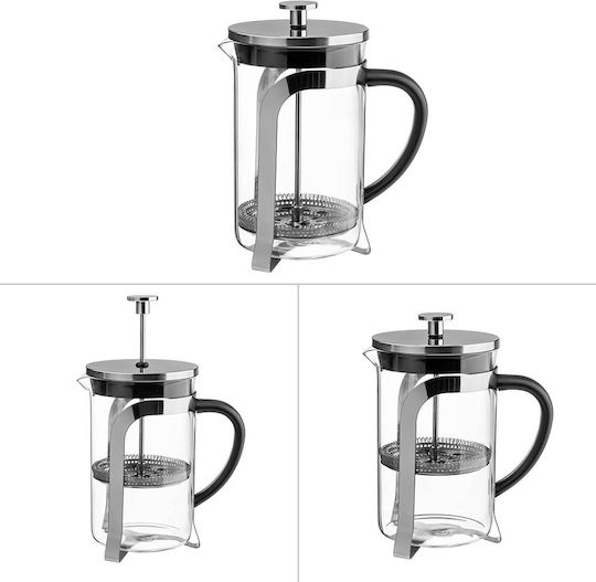 Luigi Ferrero Manual Filter Coffee Maker Stainless Steel Silver 800ml