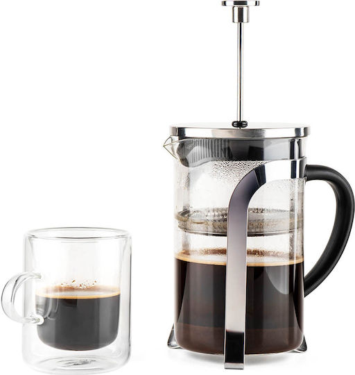 Luigi Ferrero Manual Filter Coffee Maker Stainless Steel Silver 800ml