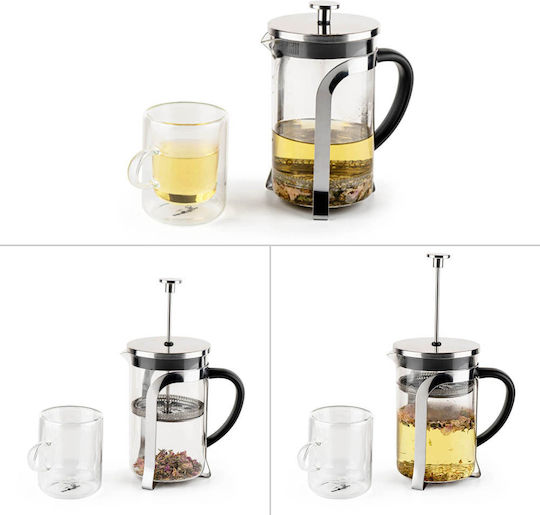 Luigi Ferrero Manual Filter Coffee Maker Stainless Steel Silver 800ml