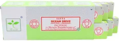 Earth Satya Incense Sticks Ocean Drive Φασκόμηλο & Λεμονόχορτο