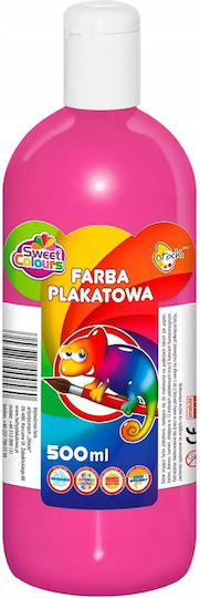 Tempera Farben Mehrfarbig in Flasche 500ml 6Stück