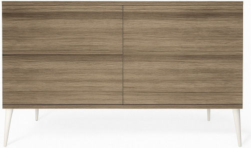 Mafos 230-220vb200wh Μεταλλικό Πόδι Επίπλου Λευκό Ματ