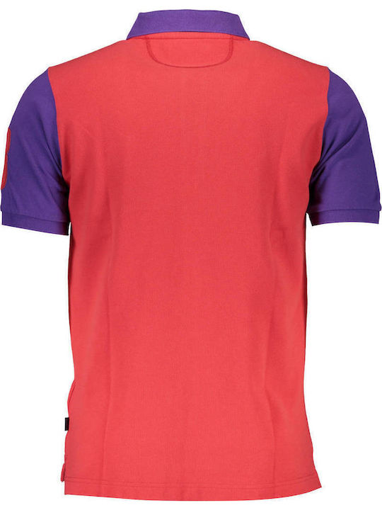 Polo Short Sleeve Blouse Red