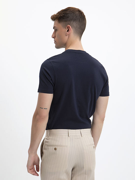 T-shirt Navy Μπλε