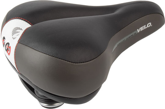 Velo Gemini Schwarz Fahrradsattel Stadt