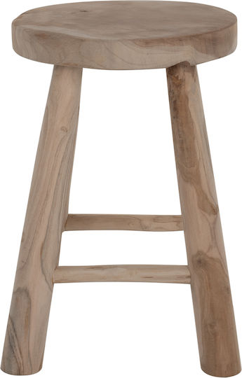 Stool For Living Room Kont Brown 31x31x44.5cm