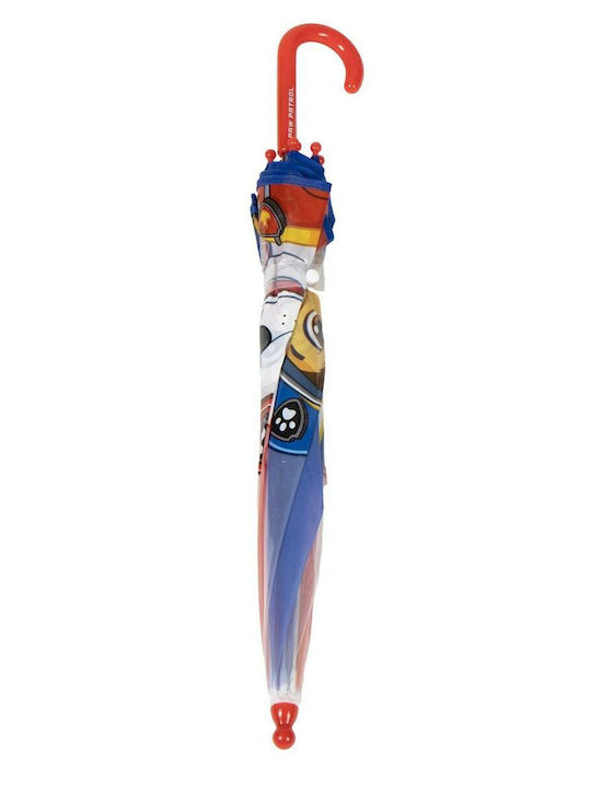 Paw Patrol Παιδική Ομπρέλα Μπαστούνι Μπλε 71εκ.
