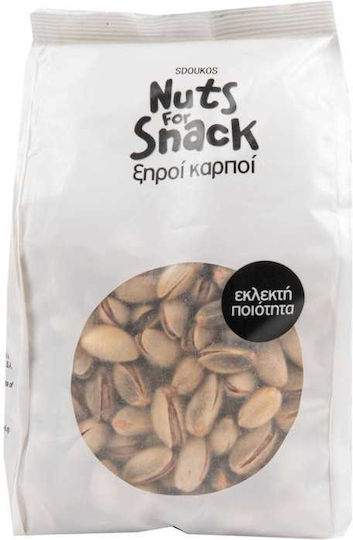 Sdoukos - Nuts & Fruits for Snack Φιστίκια Κελυφωτά Ψημένα με Αλάτι 500gr