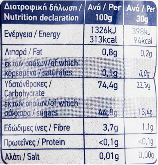 Arion Food Trockenfrüchte & Nüsse mit Zucker 200gr