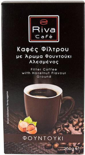 Riva Cafe Filterkaffee Haselnussaroma Gemahlen 250g 2-51279