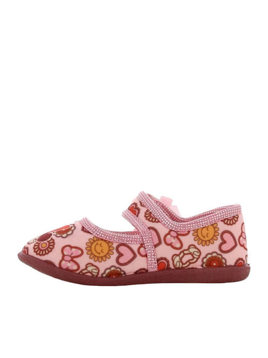 Kids Slippers Pink Minnie Mouse