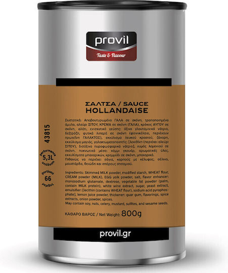 Provil Σάλτσα Hollandaise Σκόνη 800gr 2-56994