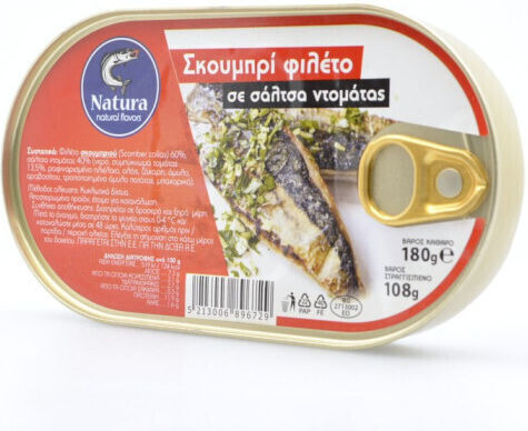 Natura Natural's Flavors Makrele 180g