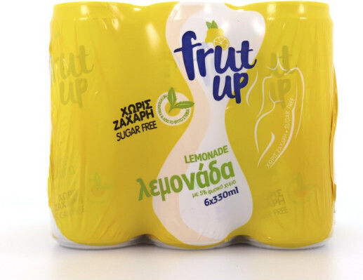Frut Up Λεμονάδα με Ανθρακικό σε Κουτί 330ml