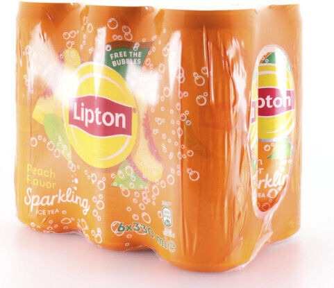 Lipton Ice Tea Peach with Carbonation in Box 6x330ml