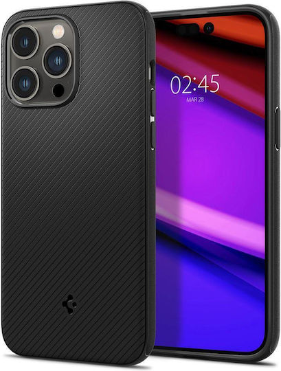 Spigen Mag Armor Back Cover Silicon Negru (iPhone 16 Pro Max)
