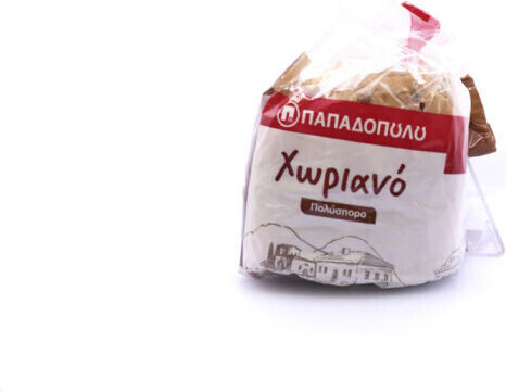 Παπαδοπούλου Ψωμί του τοστ Πολύσπορο Πρωτεΐνης Τοστ Χωριανό Πολύσπορο 540gr