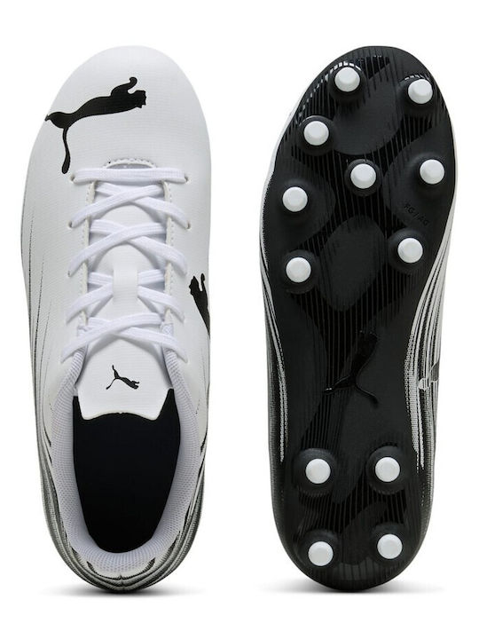 Attacanto Ii Fg Ag Jr FG/AG Kids Soccer Cleats Molded White