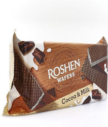 Roshen Γκοφρέτα Γάλακτος 216gr
