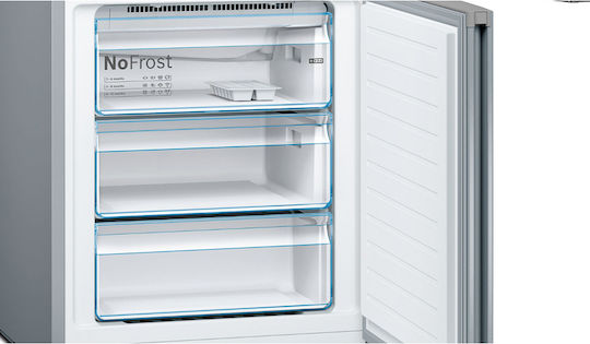 Bosch 438лт В203xШ70xД67см. Сив KGN493IDA