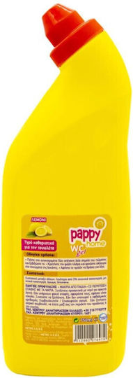 Pappy Home Flüssigreiniger Toilette mit Duft Zitrone 750ml