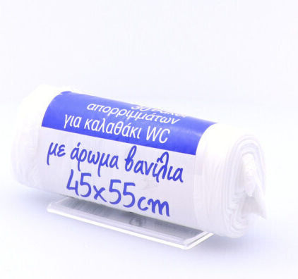 Scented Trash Bags 45x55cm 30pcs Transparent