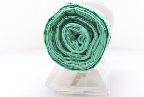 Lux Plast Bag Roll with Handles 54x62cm 20pcs Green