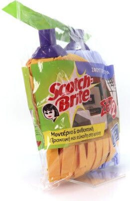 Scotch Brite Colori Σφουγγαρίστρα 2τμχ
