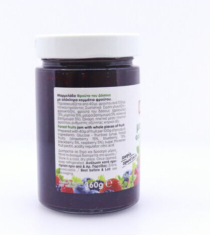 Omospondia Marmelade mit Waldfrüchte Marmelade Waldfrüchte 360gr