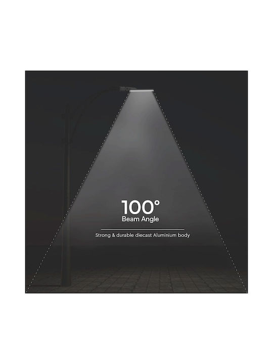 V-TAC Εξωτερικό Φωτιστικό LED Δρόμου 50W με Φυσικό Λευκό Φως IP65 Γκρι