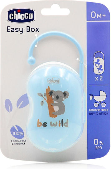 Chicco Калъф Аксесоар за биберон Easy Box от Пластмаса Светлосин