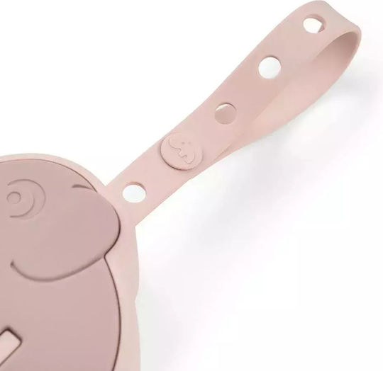 Done by Deer Elphee Pacifier Case Made of Pink Silicone