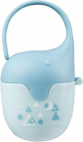 Babyono Калъф За Биберон Елефантче От Силикон Син