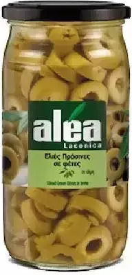 Alea Ελιές Πράσινες Εκπυρηνωμένες σε Ροδέλες 180gr