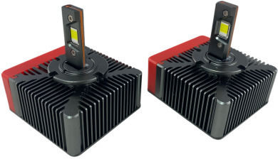 LED Car Lamps D5S 20000 Lumen 40 Watt Canbus 6000K 300% More Intense Brightness 2 Pieces