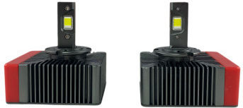 LED Car Lamps D5S 20000 Lumen 40 Watt Canbus 6000K 300% More Intense Brightness 2 Pieces