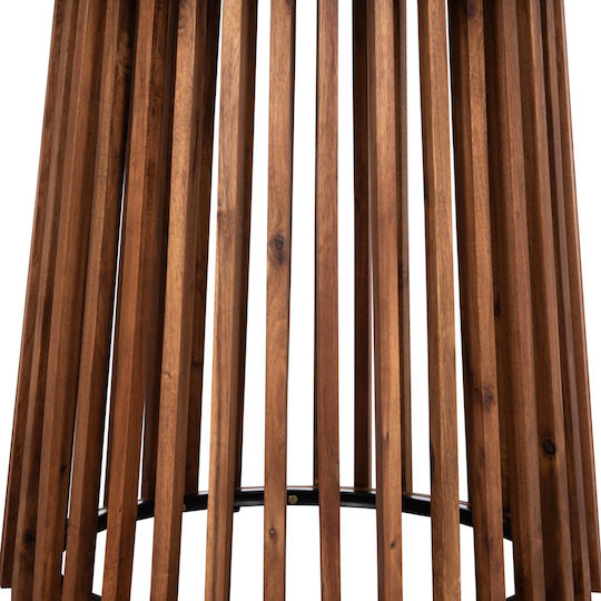 Garten- und Terrassentisch Verpflegung Außentisch Zusammenklappbar Cristobal 120x120x77cm