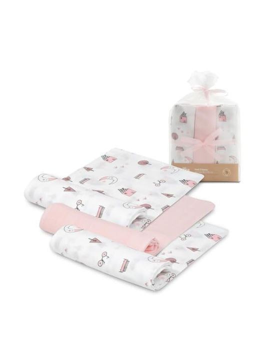 Interbaby Πάνα Αγκαλιάς 55x70cm 3τμχ