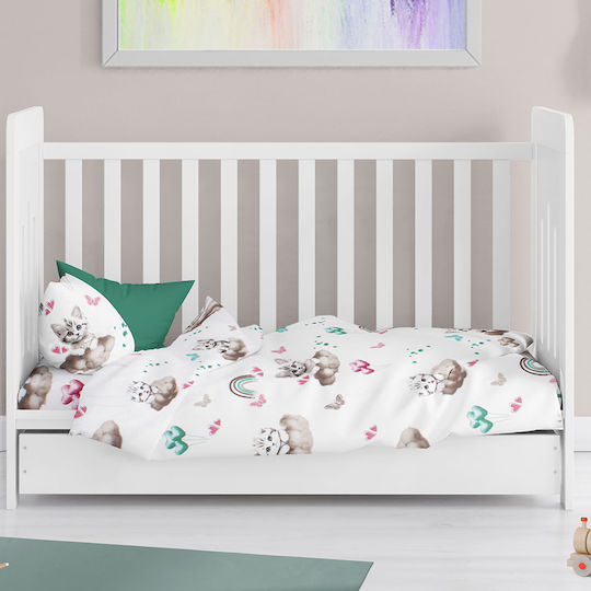 Dimcol Kitten Cotton Changing Pad Petrol Petrol 80x80cm.