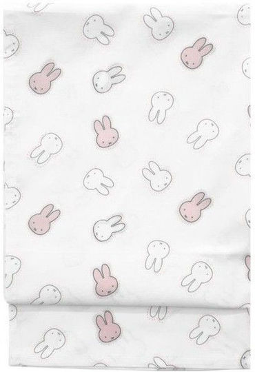 Miffy Kuscheldecke Rosa 80x80cm.