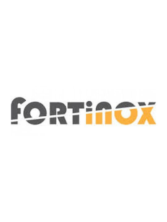Fortinox Squadro Υποκαθήμενος Νεροχύτης Αριστερός Inox Σατινέ Μ85xΠ44cm Ασημί