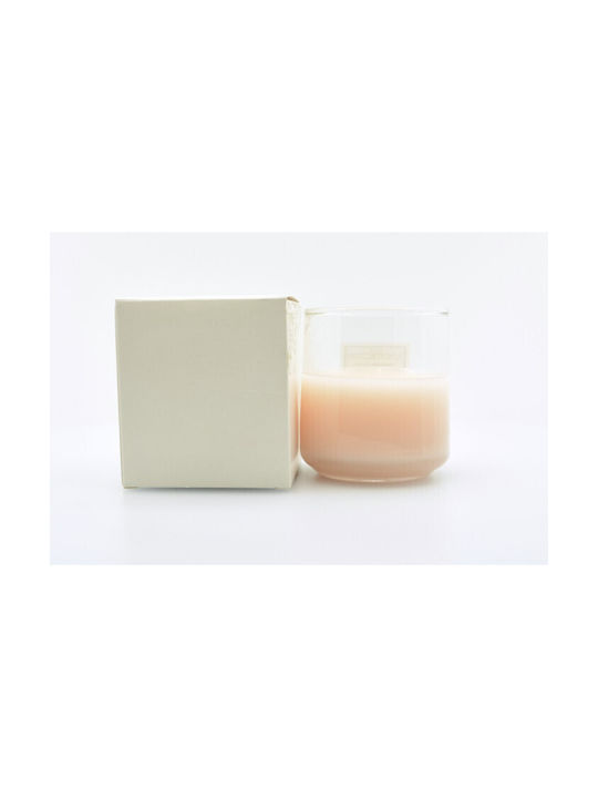 HF Scented Candle Jar with Scent Spring Flowers Spring Flowers Pink 140gr 1pcs