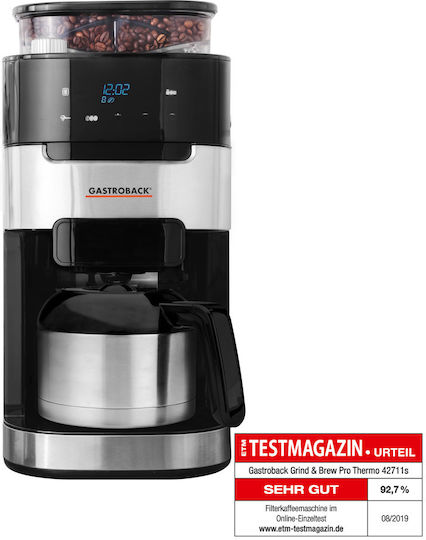 Gastroback 42711_S Καφετιέρα Φίλτρου 1000W