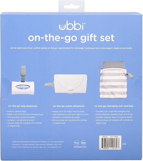 Ubbi Geschenkset für Babys On-the-go für Jungen 4Stück