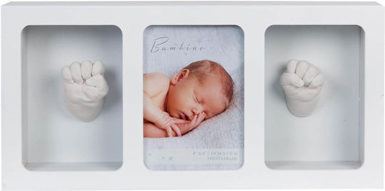 Bambino Mio Ramă pentru Amprenta Bebelușului din Lemn pentru Fetiță