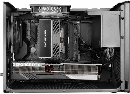 Mars Gaming MC-XPRO Midi Tower Κουτί Υπολογιστή Μαύρο