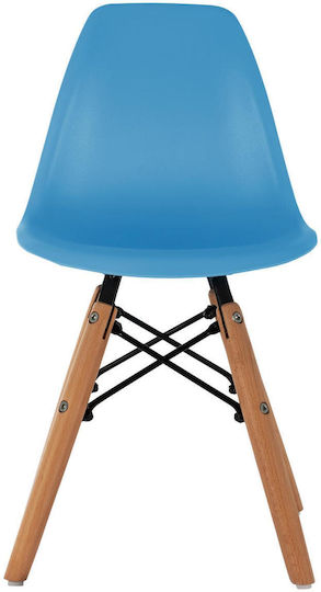 Kinderstühle Twist Kid Blau 30.5x33x59cm 4Stück